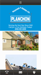 Mobile Screenshot of planchonroofing.com